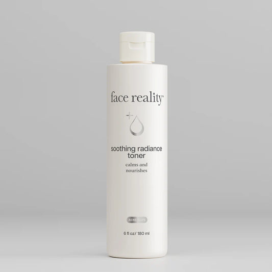 Bottle of 'face reality' soothing radiance toner