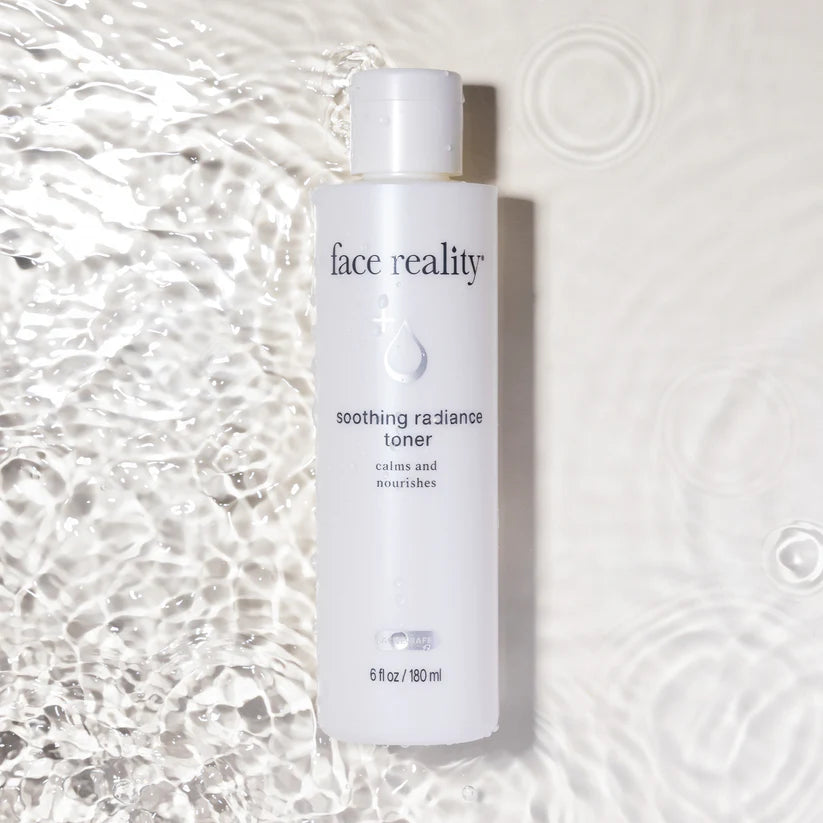 Bottle of 'face reality' soothing radiance toner