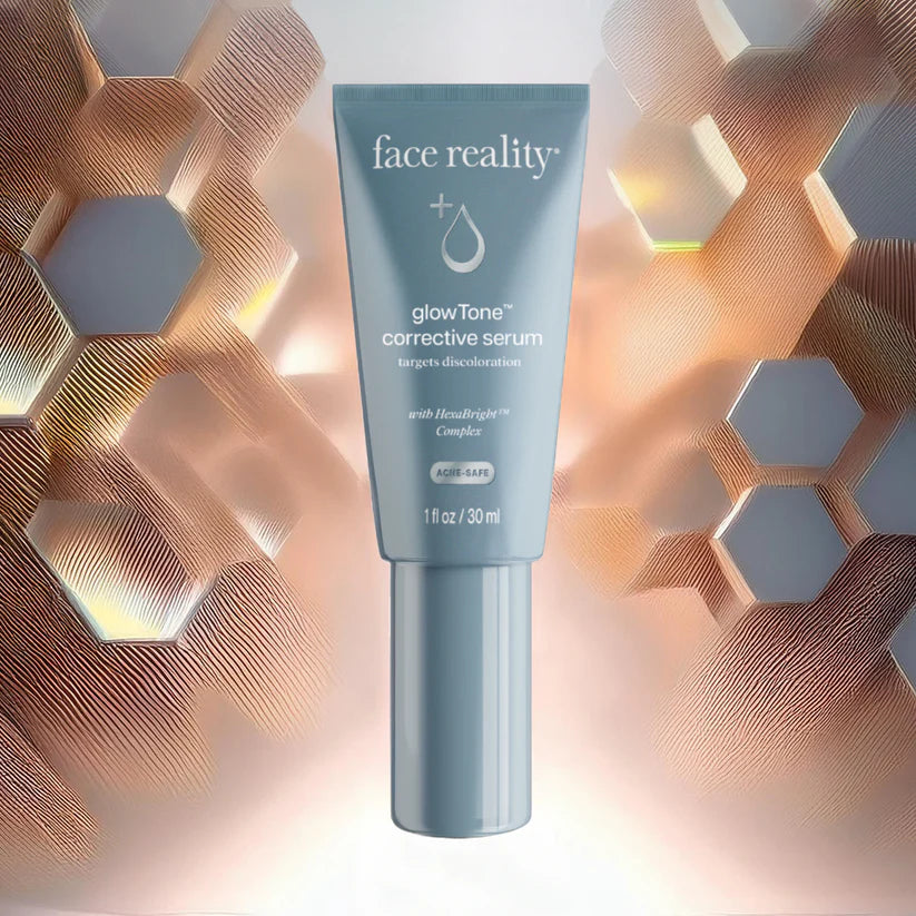 Tube of 'face reality' glowTone corrective serum