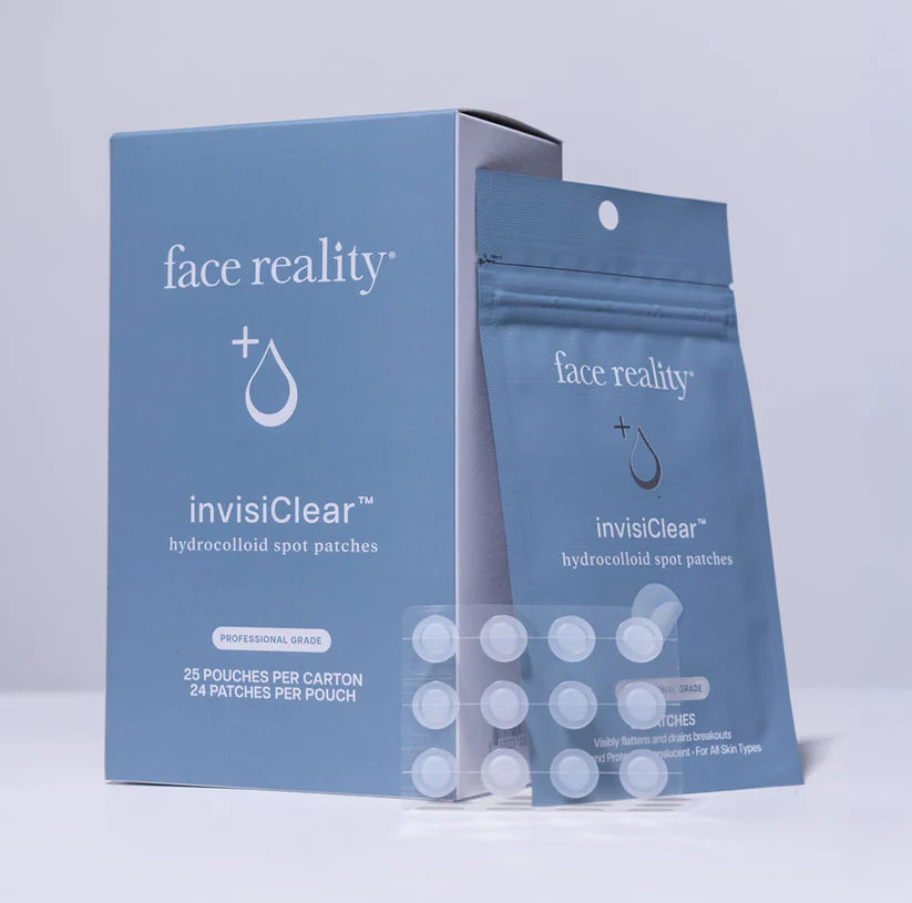 face reality invisiclear hydrocolloid spot patches packaging