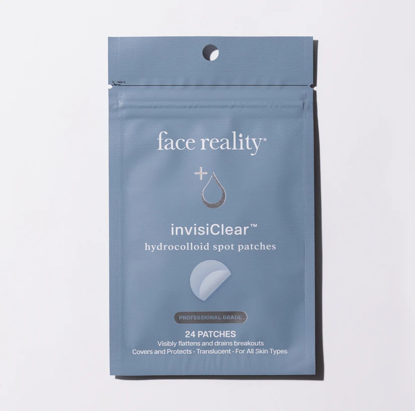 Package of face reality invisiclear hydrocolloid spot patches
